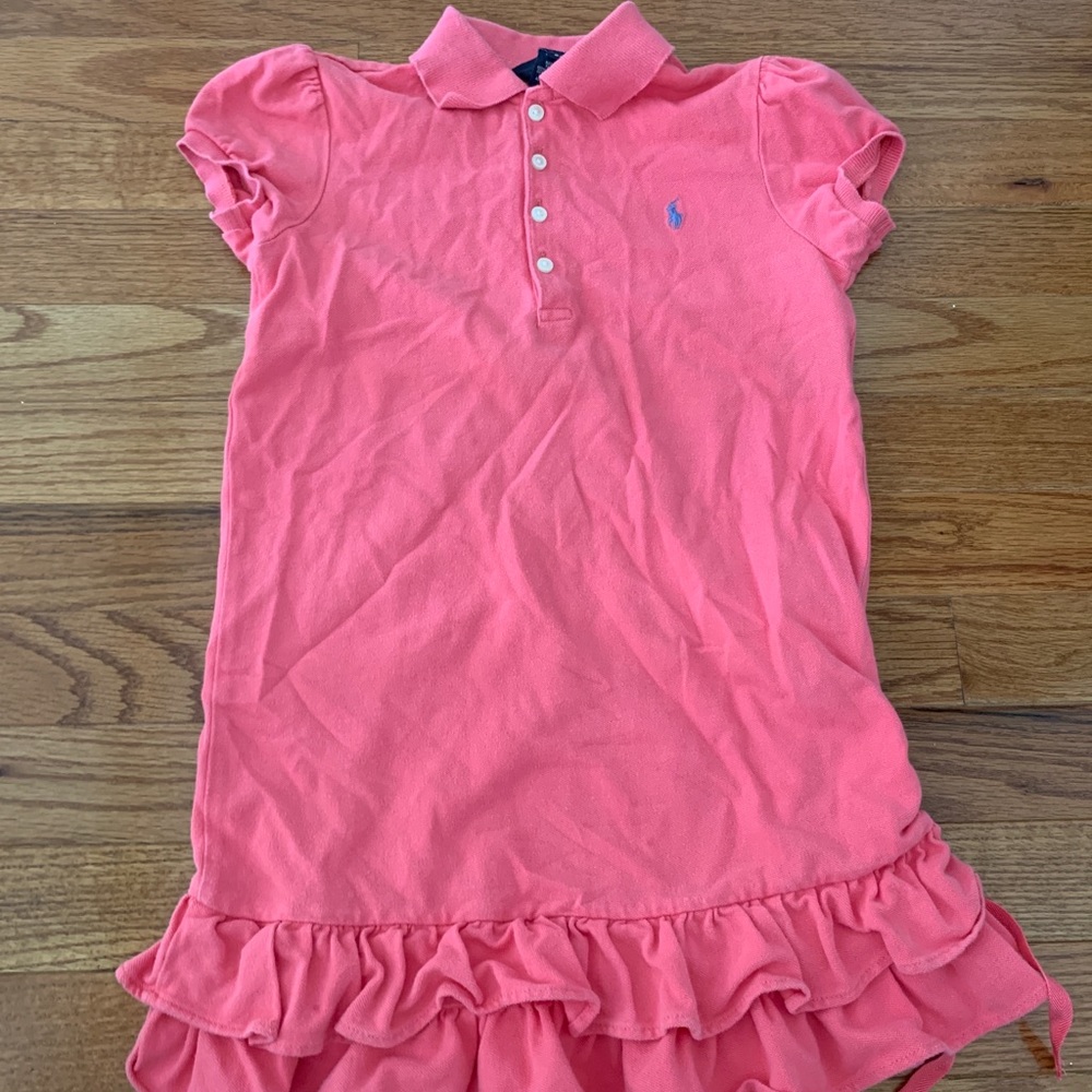 Pink Polo Dress